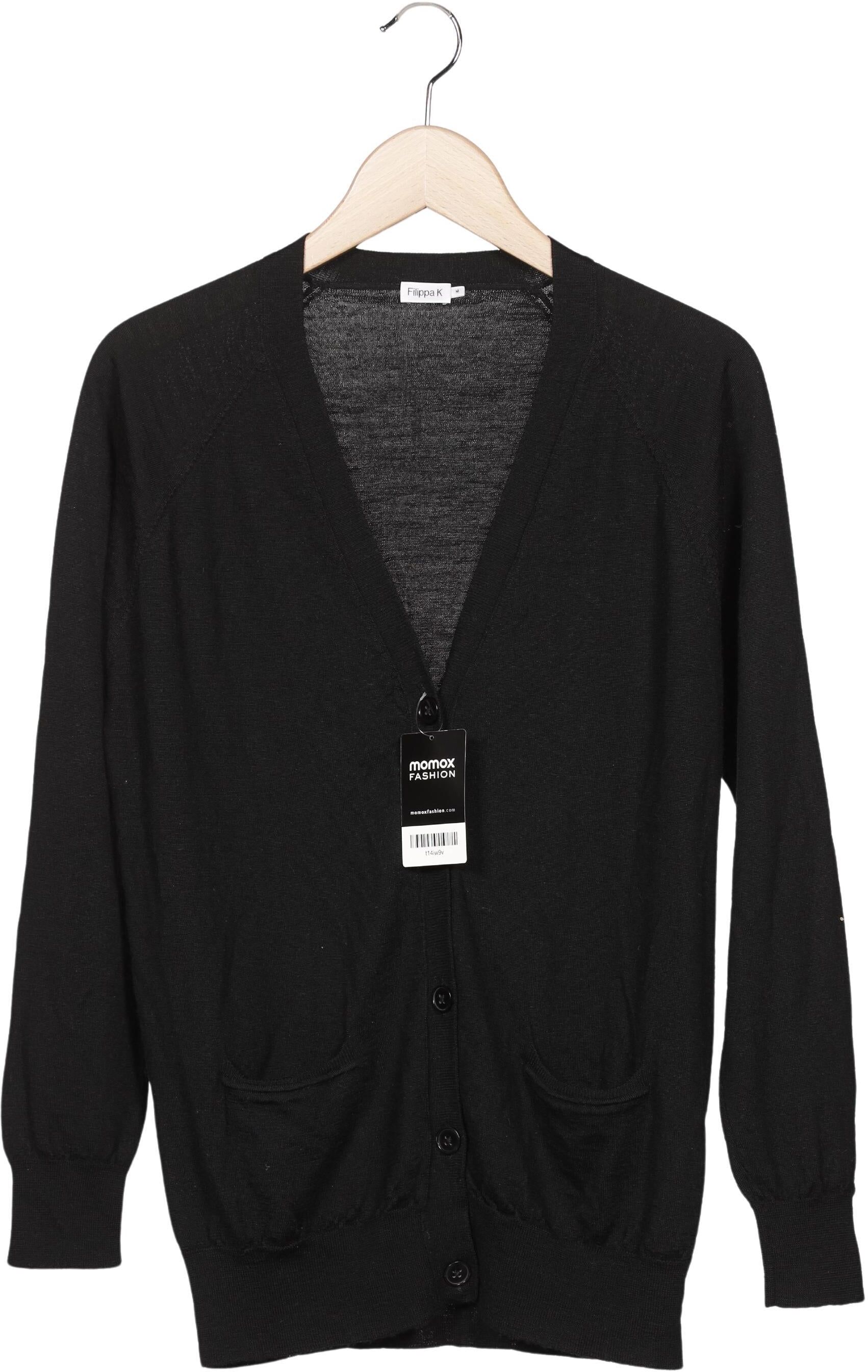 Filippa K Damen Strickjacke, Schwarz, Gr. M, Wolle - Second Hand