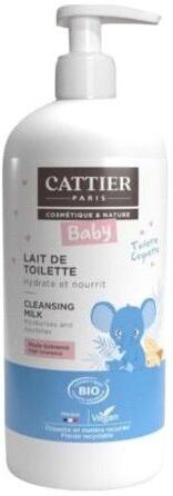 Cattier Baby-Feuchtigkeitsmilch reinigt Gesicht und Körper 500 ml