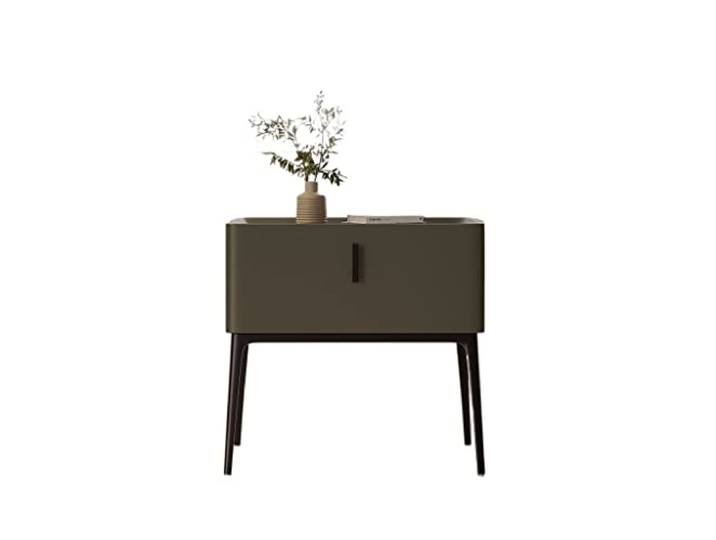 YCCHAH Bett mit Stauraum Nordischer kreativer Nachttisch Einfacher moderner Kleiner Wohnungs-Schließfach-Innenschlafzimmer-Nachtschrank Desktop