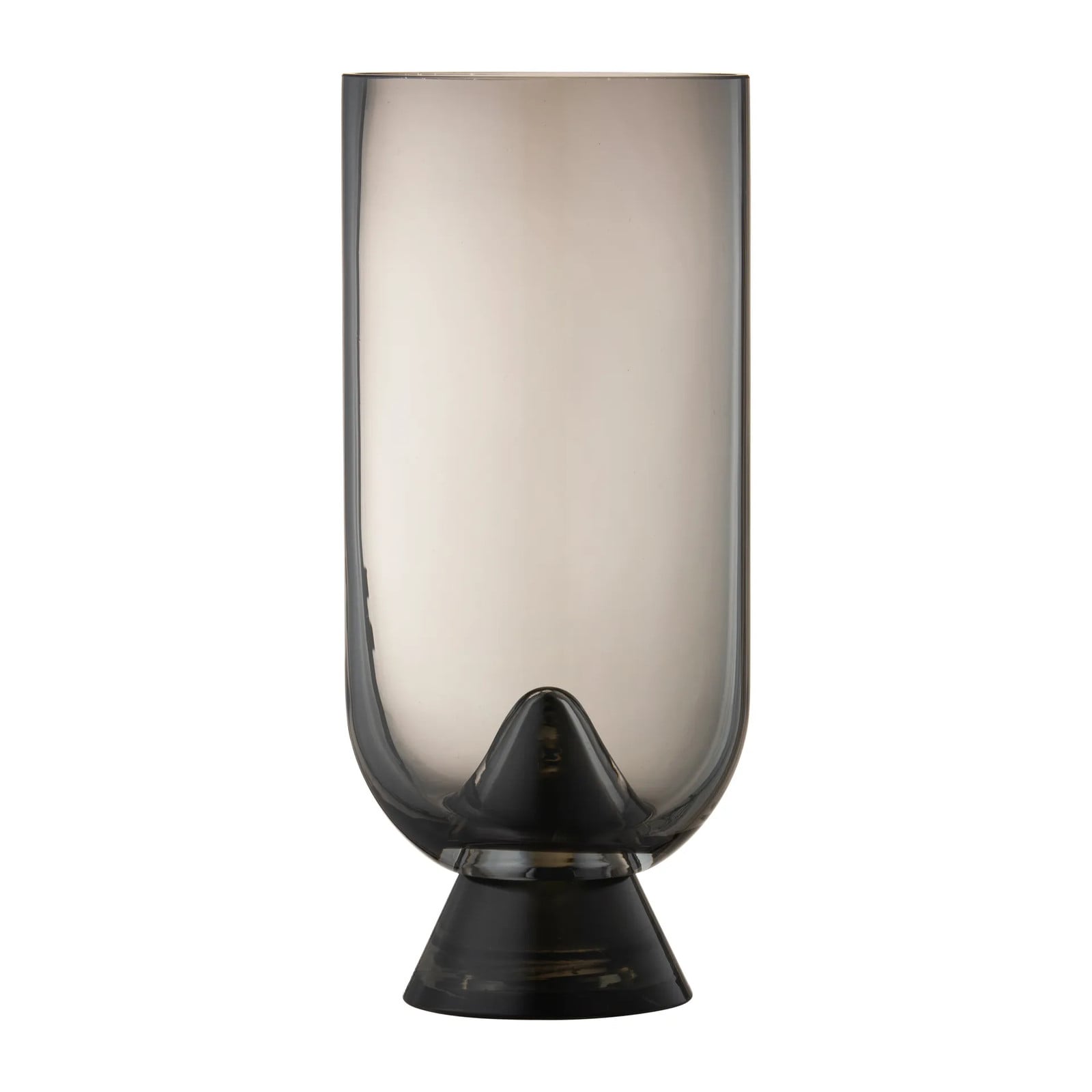 AYTM Glacies vaas Zwart 18 cm