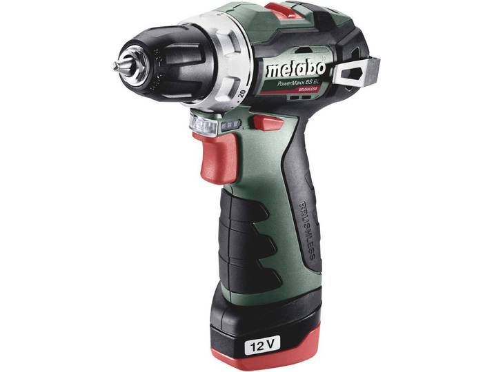 Metabo PowerMaxx BS BL Serie - Accuboormachine - 12V - 38Nm - 2x2\,0Ah