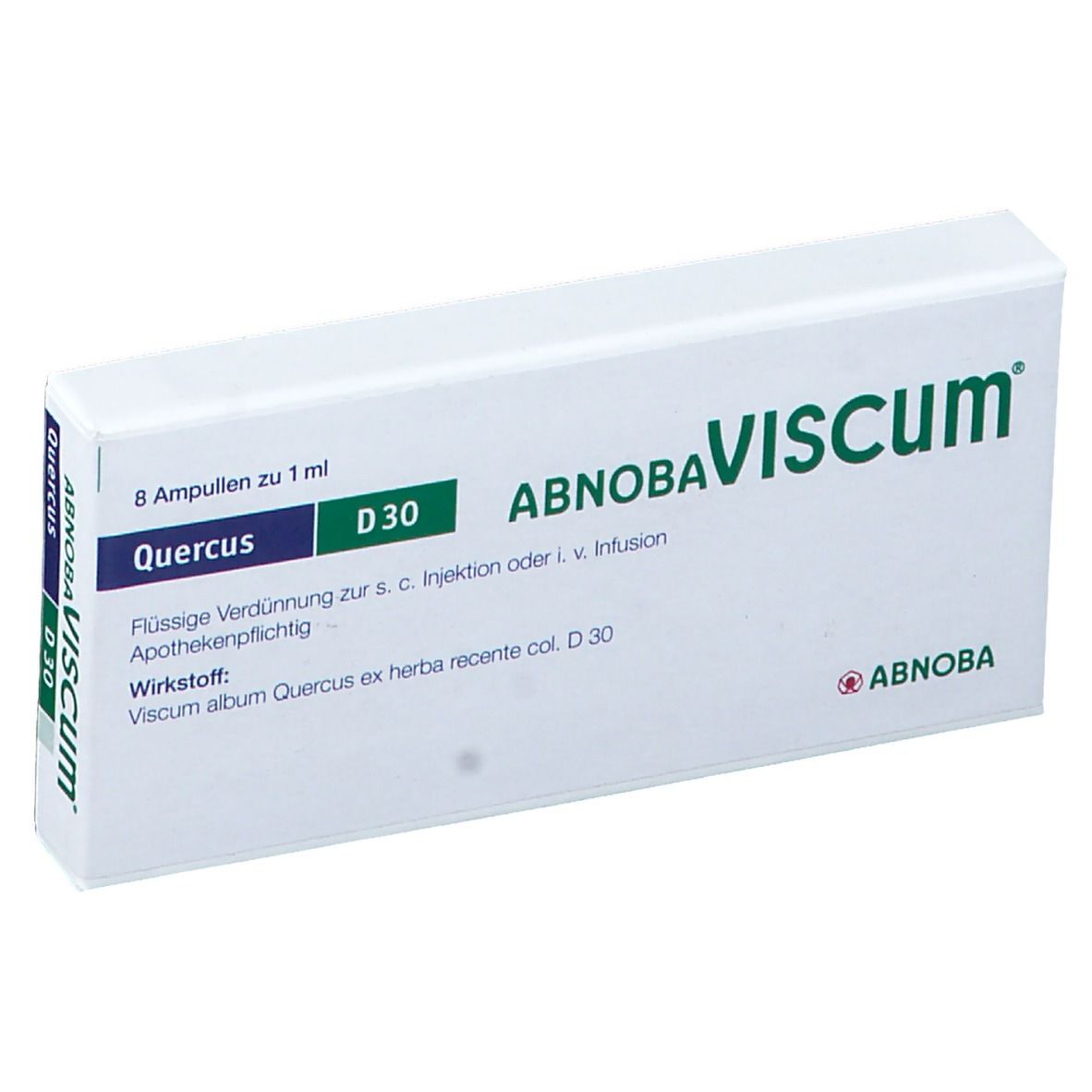 Abnobaviscum Quercus D 30 Ampullen 8 St