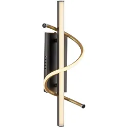 Just Light Wand- und Deckenleuchte EMANDA - B/H/T ca. 14.00x17.50x41.50