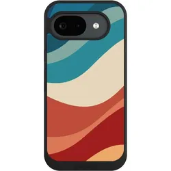Nivocase Handyhülle für Google Pixel 10a Hülle NIVOpure Case Schwarz Farbe Farbverlauf Welle (Google Pixel 10a), Smartphone Hülle, Schwarz