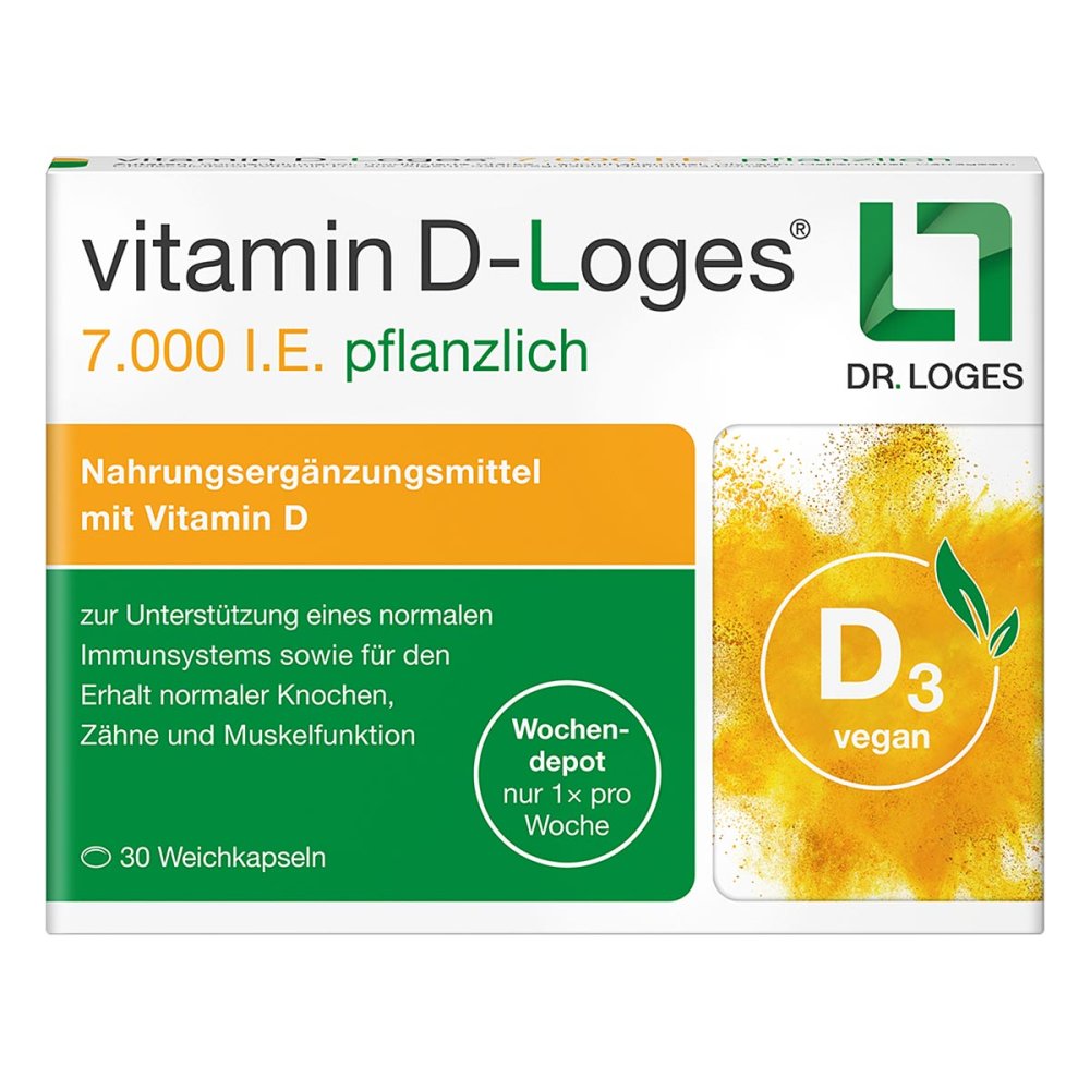 Dr. Loges + Co. GmbH vitamin D-Loges 7.000 I.E. pflanzlich 17525907