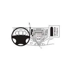 BRODIT 853721 ProClip Halterung - Toyota HiLux Baujahr 2006-2009 GPS Handy Na...