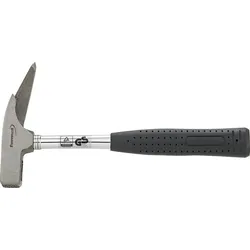 FORMAT Latthammer 600g Stahlrohrstiel poliert gerauht mit Nagelhalter Magnet