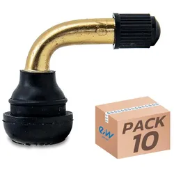Tubeless Ventil gebogen 90° - PVR 70 - 10Stk