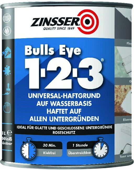 ZINSSER Bulls Eye 123 1L ; RUST-OLEUM (850.DE.1)