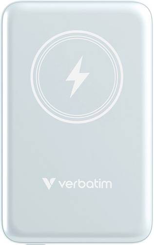 Verbatim Charge 'n' Go Magnetic Wireless Powerbank 10000 mAh Fast Charge, Quick Charge 3.0, USB PD 3.0, Adaptive Fast Charge LiPo
