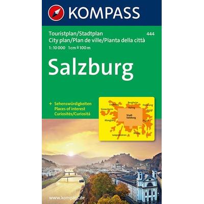 KOMPASS Stadtplan Salzburg 1:10.000, Sonstige von , KOMPASS Freytag & Berndt, 978-3-85491-585-0