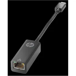 HP USB-C to RJ45 Adapter (USB-C, RJ45 (1x)), Netzwerk Adapter, Schwarz