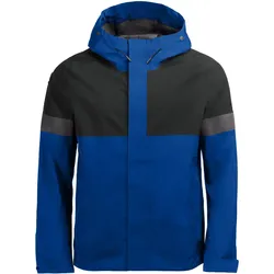 Regenjacke "LUCA" - L - royalblau/schwarz