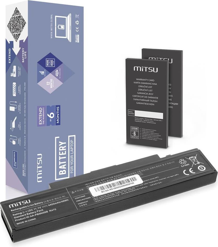 Mitsu batterij voor Samsung R519 R530