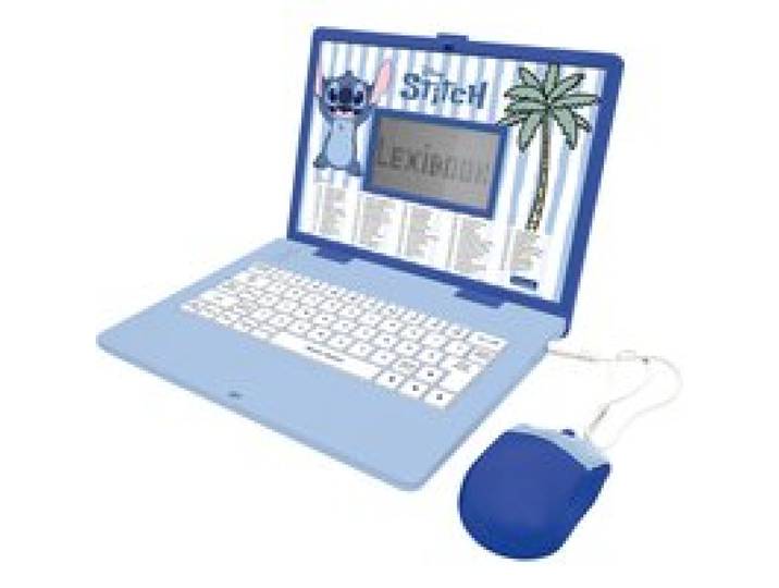 LEXIBOOK Ordinateur éducatif bilingue (Stitch)