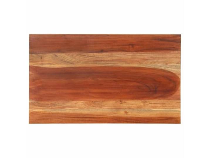 PTUGUOF Akazienholz Tischplatte 60x100 cm Massiv Rustikal, Für Restaurant Und Cafe, Kombinierbar Mit Tischbeinen, Einzigartige Maserung