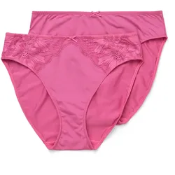 Tchibo - 2 Slips - Damen - Gr. M - pink