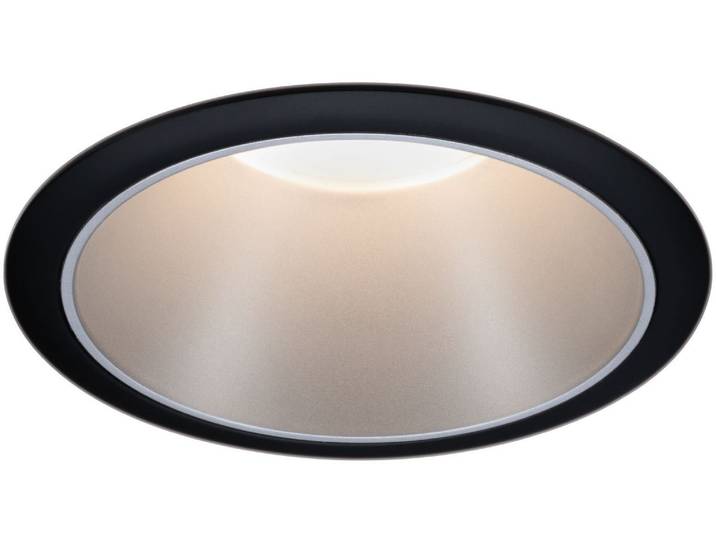 PAULMANN LED Einbauleuchte Cole , silber (schwarz, silberfarben), 1, Ø 8,8cm, 1 Stk., Leuchten, GU10, LED Einbauleuchte