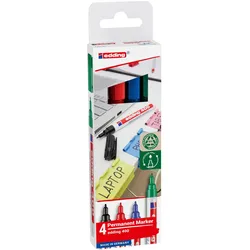 Edding, Marker, 400 (4x)