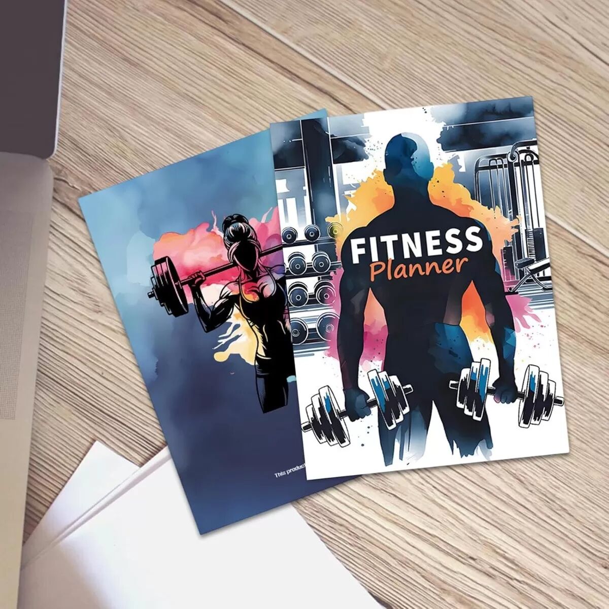 INF Carnet de planification de fitness : Votre journal d'entraînement ultime et suivi d'exercices