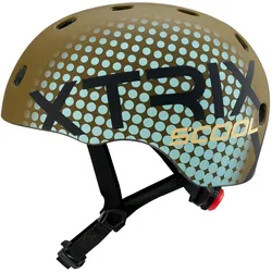safeX 2 Fahrradhelm - L (54-60cm) / Brown/Mint