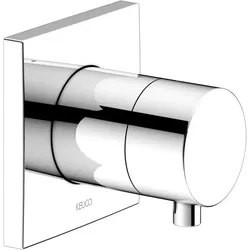 Keuco IXMO Comfort Absperrventil 59541011002 verchromt, Unterputz Montage, eckig, für 1 Verbraucher