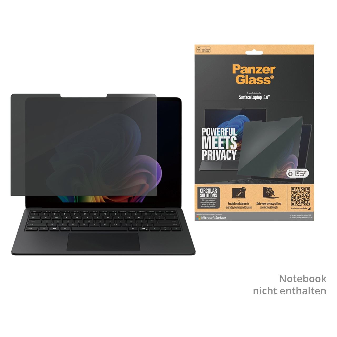 PanzerGlass PRIVACY SCREEN PROTECTOR MICROSOFT SURFACE LAPT