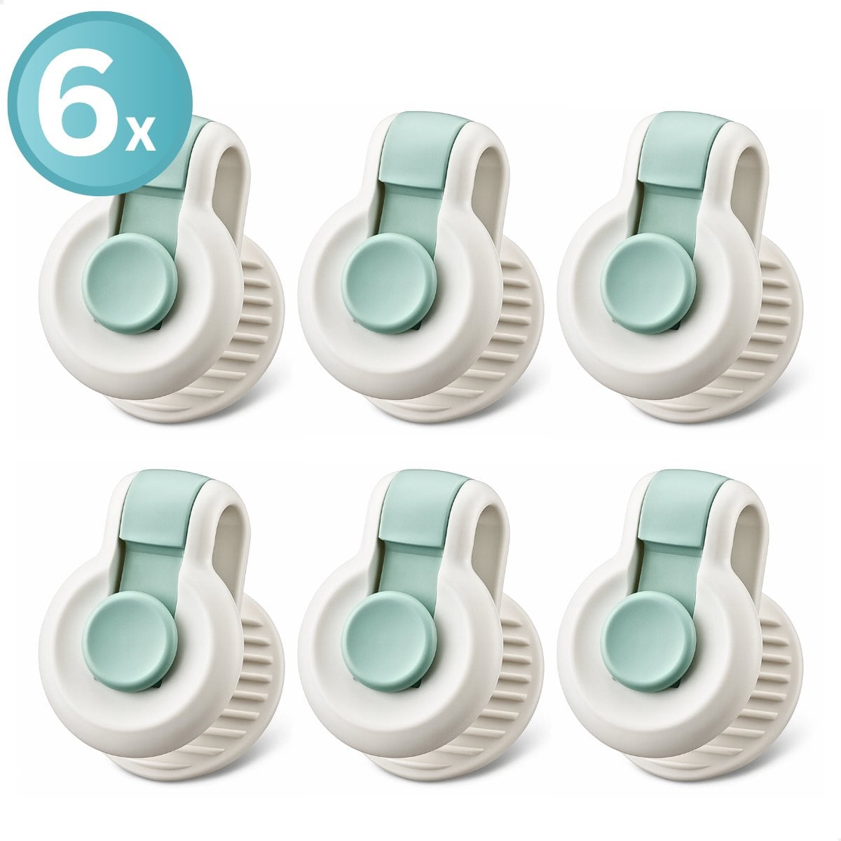 RENALUX Dekbedclips - 6 stuks