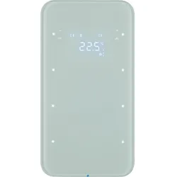 Berker 75643060 Touchsensor 3fach mit Temperaturregler R.1 Glas, polarweiß