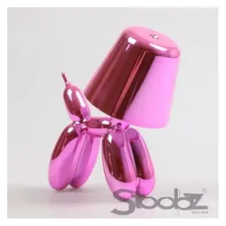 Stoobz, Tischlampe, Ballonhund LED-Tischlampe, fuchsia