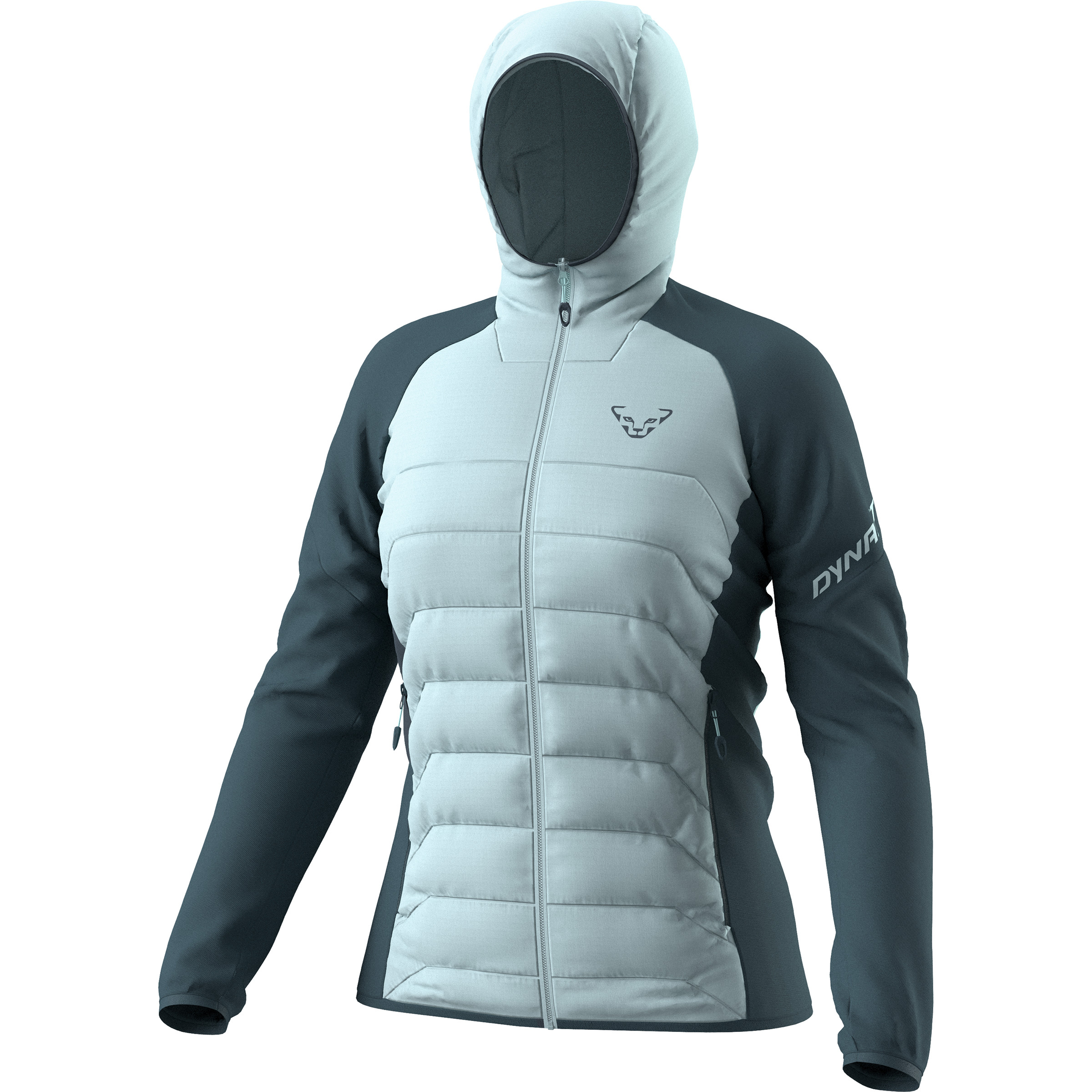 Dynafit Radical Ins Hybrid Damen Isolationsjacke blau Größe M Trekking Klein verpackbar Wasserabweisend
