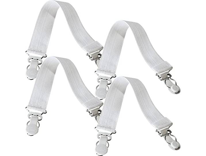 WENKO Betttuchspanner 4er Set