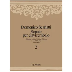 Sonate per clavicembalo vol.2, Fachbücher von Domenico Scarlatti