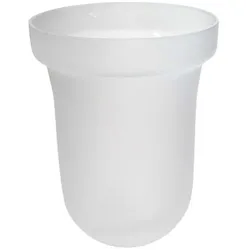 Emco Barolo Glasteil 221500090 Kristallglas  satiniert, für WC-Bürstengarnitur