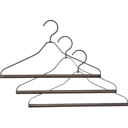 Ferm Living Kleiderbügel schwarz 3 St.