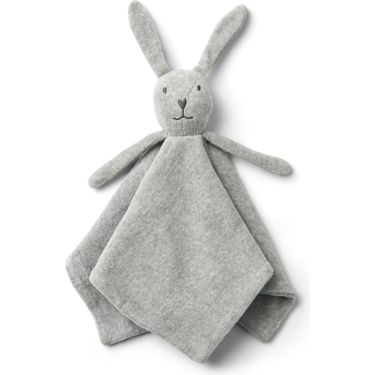 Wheat Bunny Baby Lovey melange grey (0224) Onesize 3900-685-GOTS-0224-Onesize