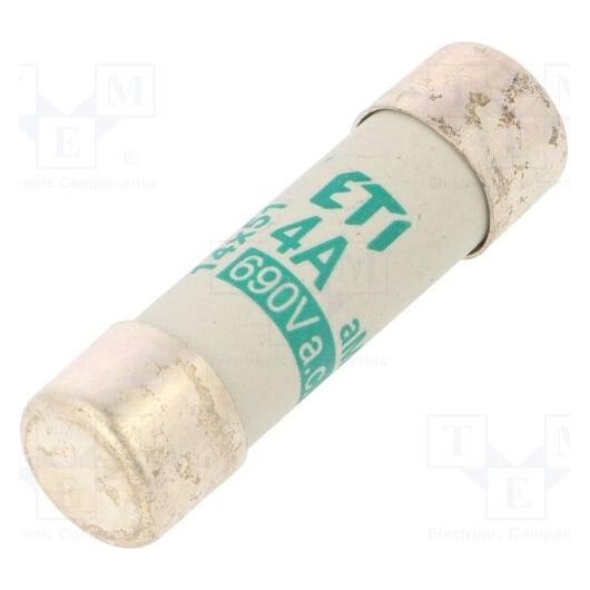 Eti Sicherung: Schmelz zylindrisch,Industrie 4A 690VAC aM 14x51mm (4 A) (002631003)