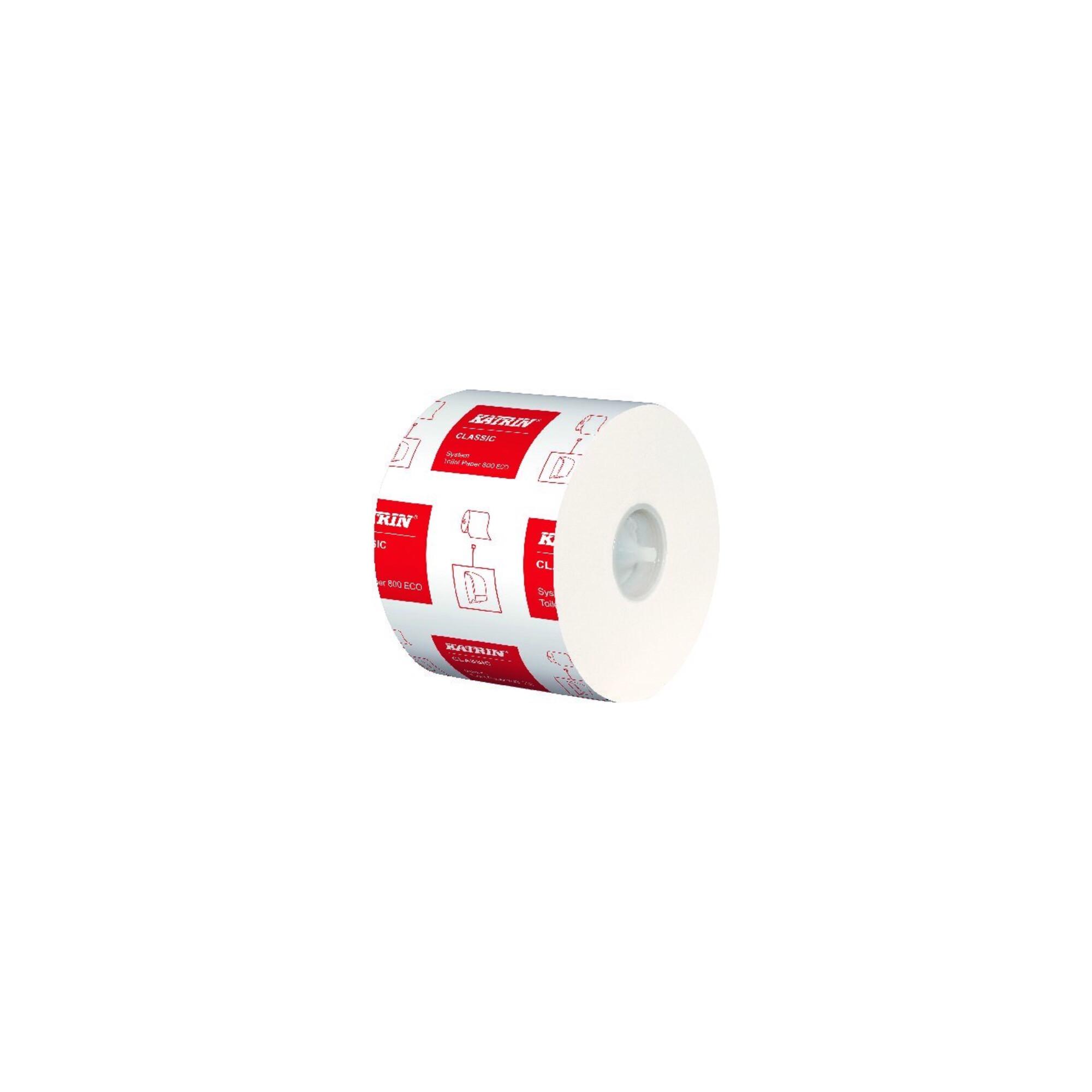 Katrin Classic Toilet ECO 2-lagig Tissue, weiß ; E/D/E (103424)