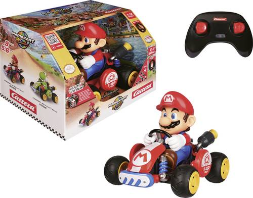 Carrera 370200960 Mario Kart World - Mario 1:18 RC Modellauto Elektro Rennwagen