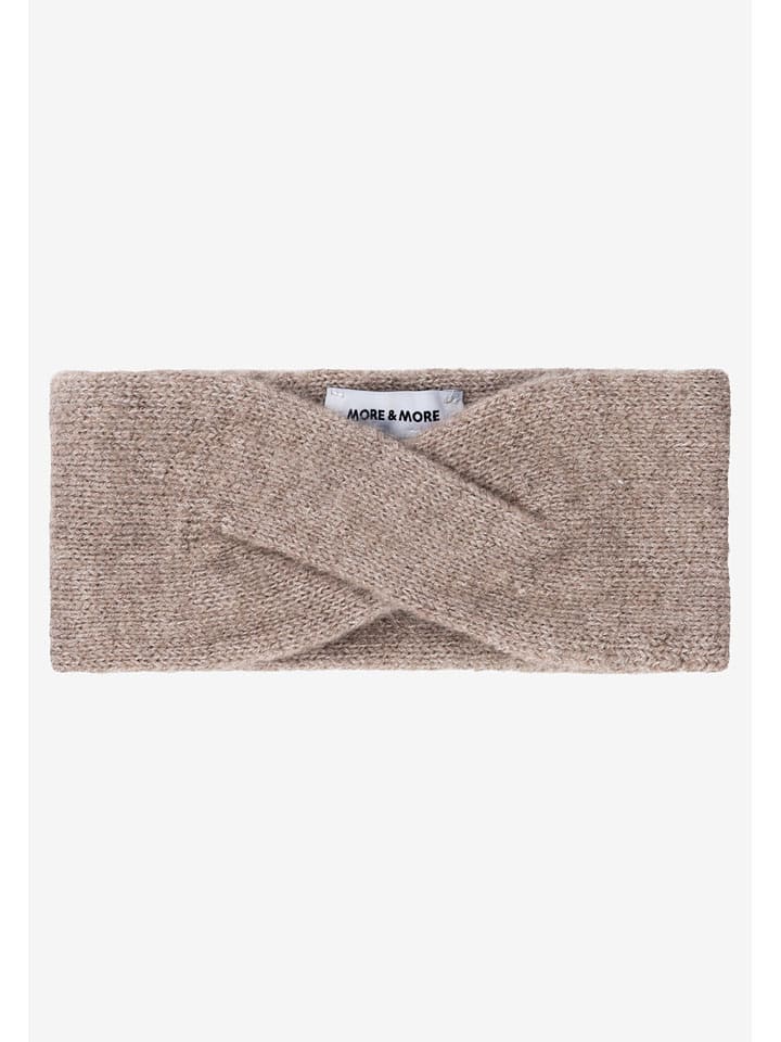 More & More Stirnband in Beige - onesize
