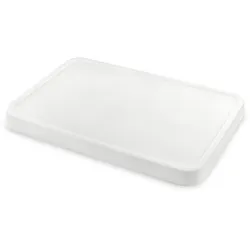 Deckel infinity RECYCLING (LBH 56,80x39x3,90 cm) - weiß - LBH 56,80x39x3,90 cm