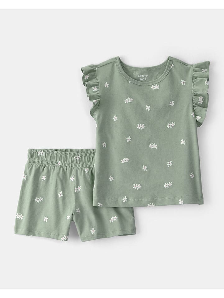 carter's 2tlg. Outfit in Khaki - 104