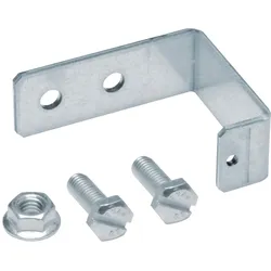 Hager UZ50A Absenkwinkel, universN, 50mm, 2 Stück, für Abfangschiene und Quertraverse
