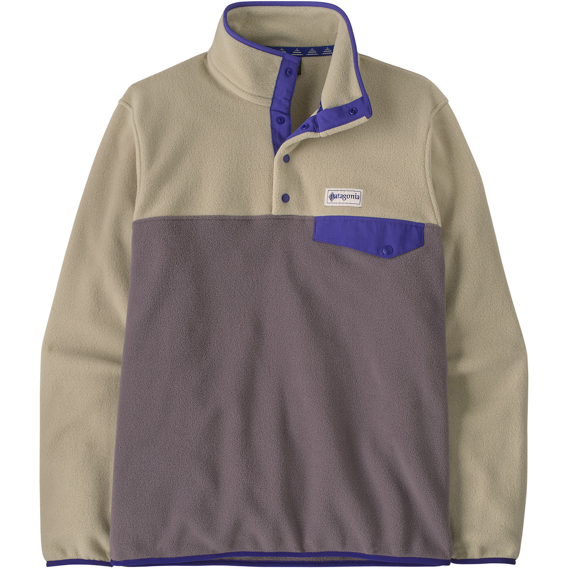 Patagonia LW Synch Snap-T Herren Pullover grau Größe L Trekking Atmungsaktiv