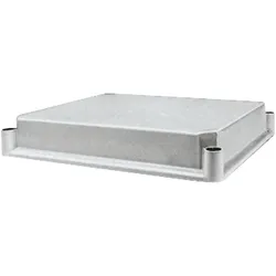 Schneider Electric Låg i polyester RAL7035 270x270x45 mm (Gehäuse), Elektronikzubehör + Gehäuse, Grau