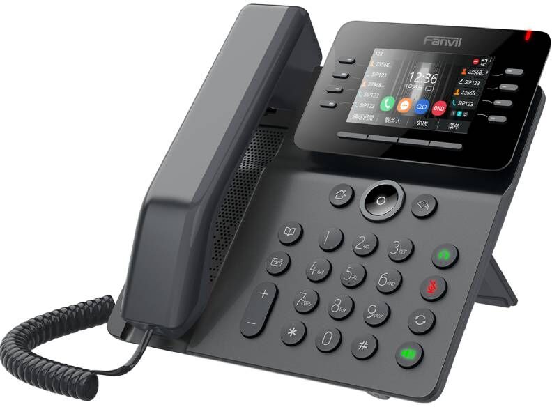 Fanvil V64 Le téléphone de bureau professionnel à connexion Bluetooth, indispensable aux communications fluides.