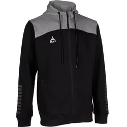 Select Kapuzen-Sweatjacke Oxford v22 - schwarz/grau - 14
