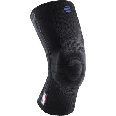 Kniebandage BAUERFEIND "NBA Sports Knee Support", Gr. M, schwarz, Obermaterial: 57% Baumwolle, 41% Polyester, 2% Elasthan, Bandagen Kniebandage, atmungsaktives Material, aus Baumwolle, Polyester und Elasthan