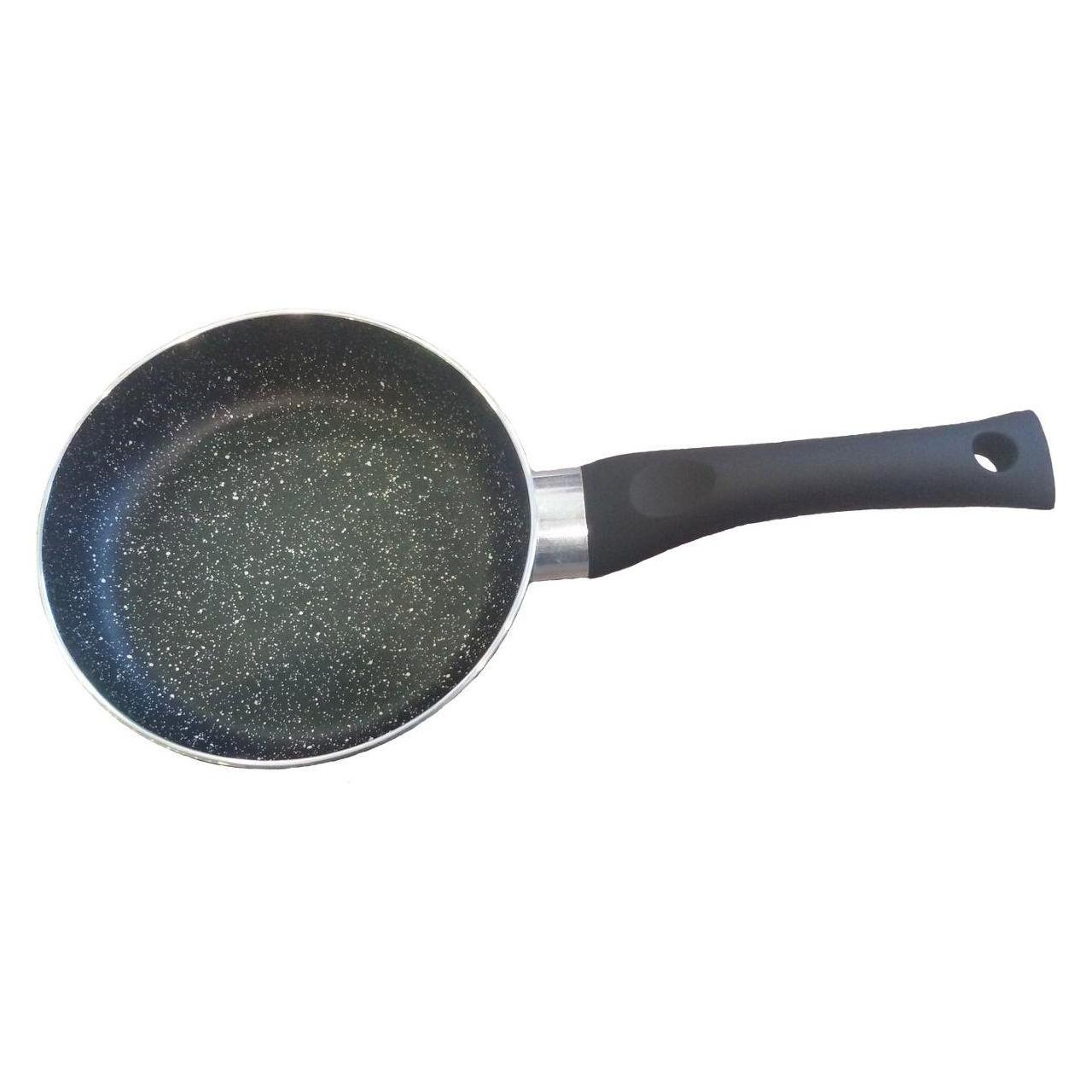 King Frying pan with marble coating KINGHOFF MARMO 14cm KH-3976 (Bratpfanne, 14 x 3.50 cm) (21480401)
