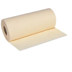 DeinPack 12 Rollen Airlaid Tischläufer champagner - 40cm x 24m - Einfarbiger Einmal-Tischläufer - Perforierung alle 120cm